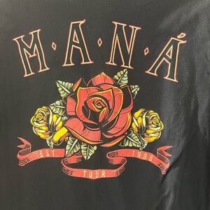 Rayando El Sol Women’s Black Long Sleeve Tee Medium